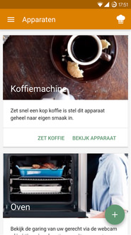 Het instructiescherm van ATAG Antoon