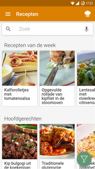 Het instructiescherm van ATAG Antoon