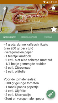 Het instructiescherm van ATAG Antoon